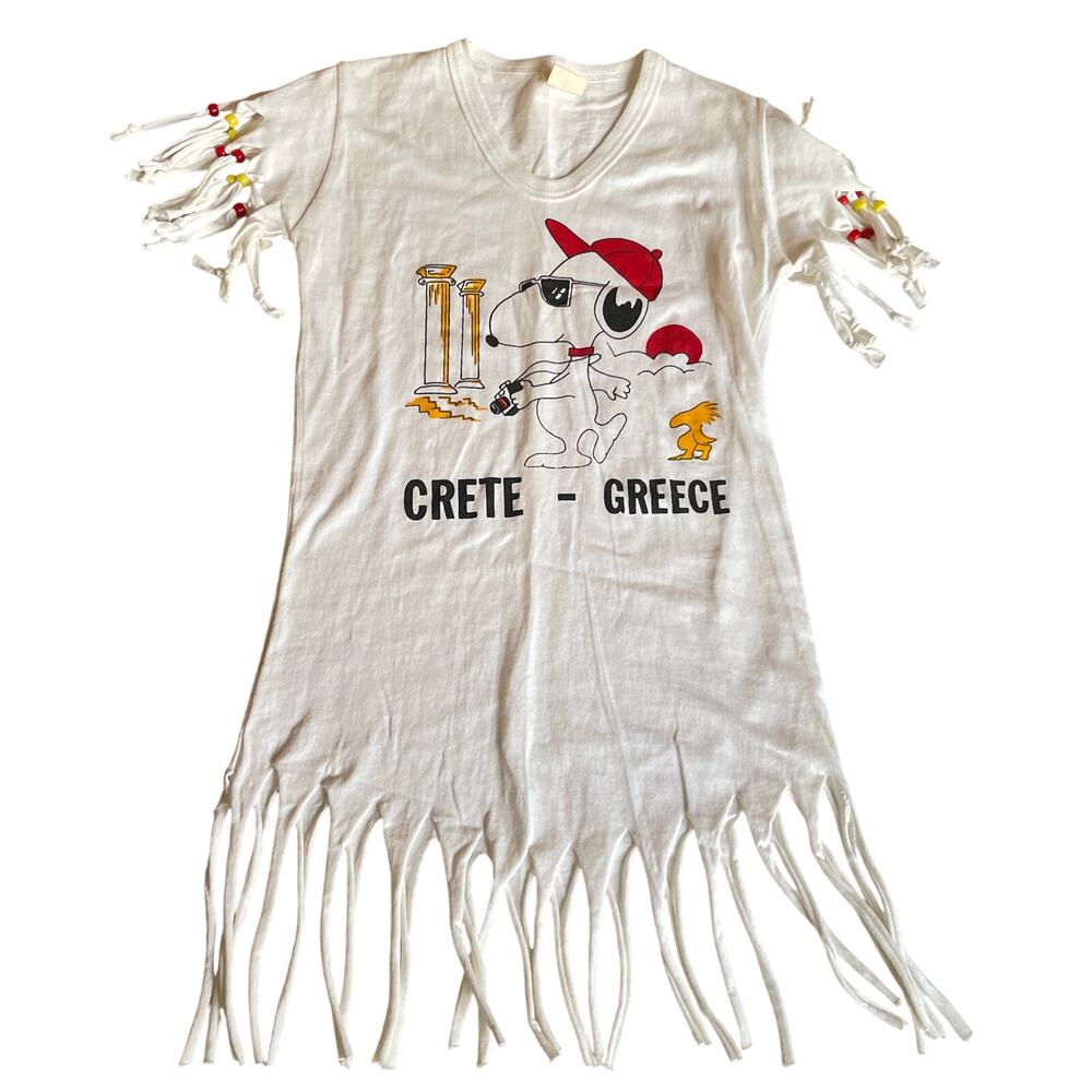 Vintage Snoopy frindge top